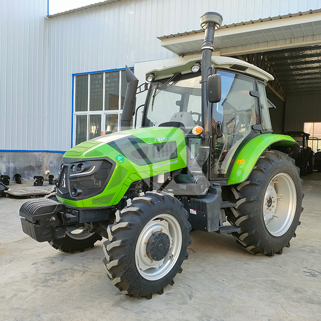 Tracteur agricole de 140 ch à 4 roues Deutz Fahr Used Tracteur 