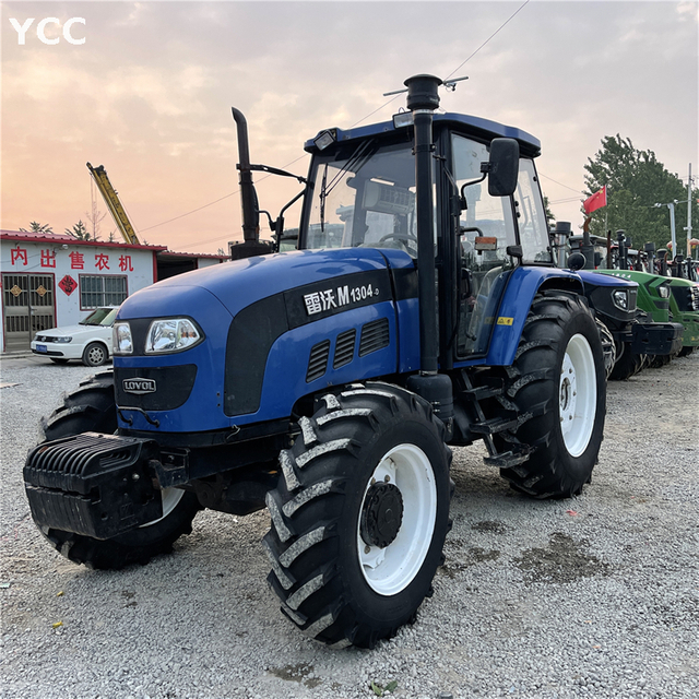 130HP d'occasion Agricole Chine Tracteur Lovol 4wd avec taxi