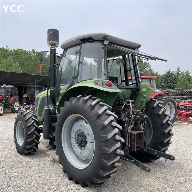 140HP a utilisé 4WD Tracteur agricole avec moteur de cabine YTO