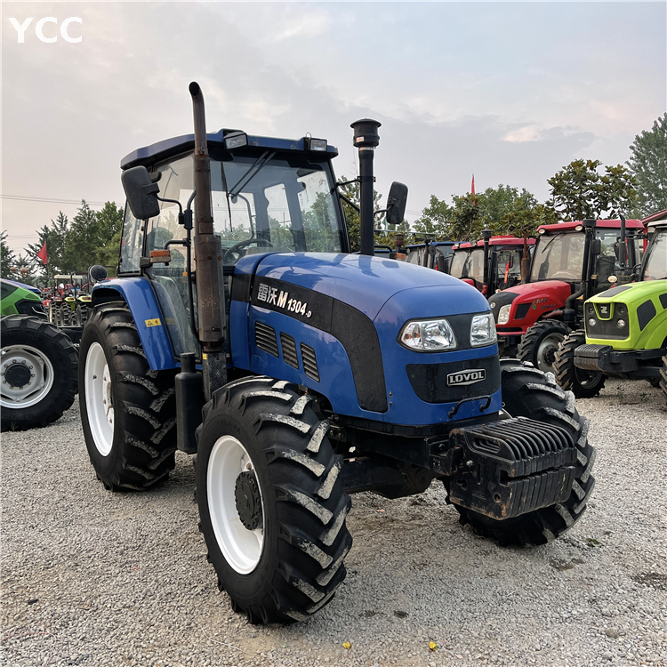 130HP d'occasion Agricole Chine Tracteur Lovol 4wd avec taxi