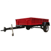 Trailer de la ferme de tracteur 7YC - 2T