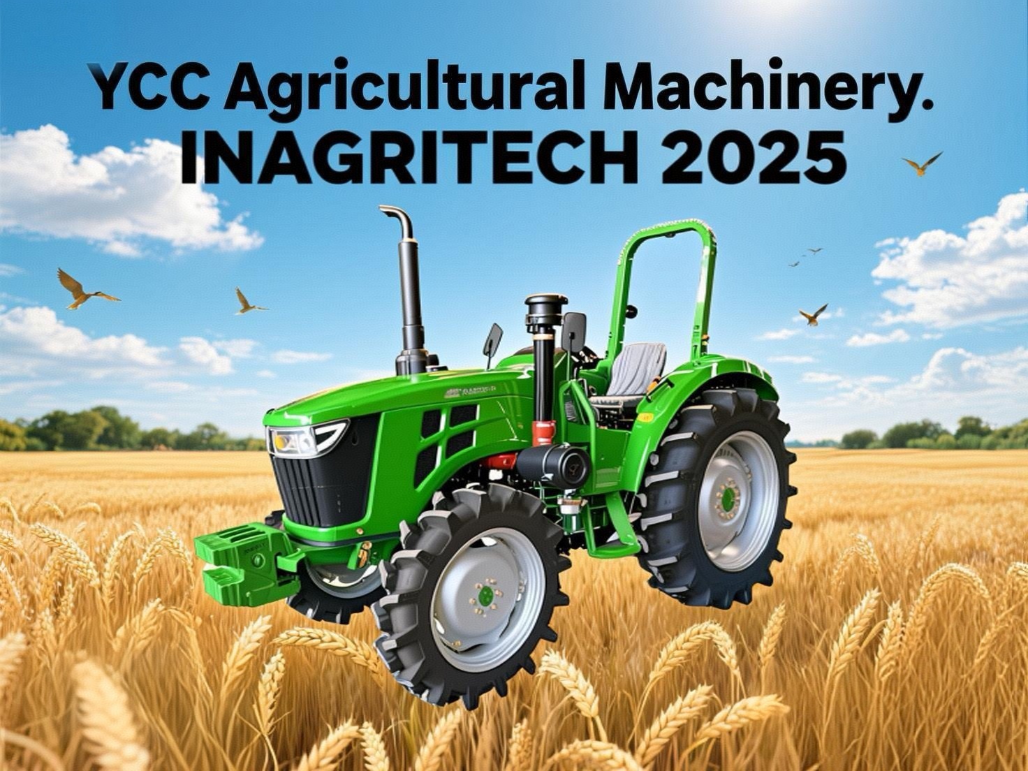 YCC Agricultural Machinery Company See You à l'exposition Indonésie - Inagritech 2025!