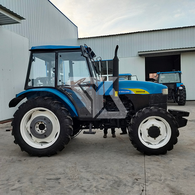 Utilisé New Holland SNH804 Tracteur 4WD et équipement agricole de 80 ch