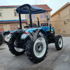 La ferme a utilisé le tracteur de roue de New Holland SNH754. 